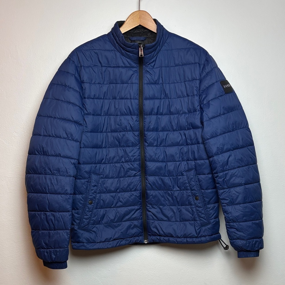Boss Hugo‎ Boss Mens Full-Zip Slash Pocket Comfort-Fit Casual Puffer Jacket 38R